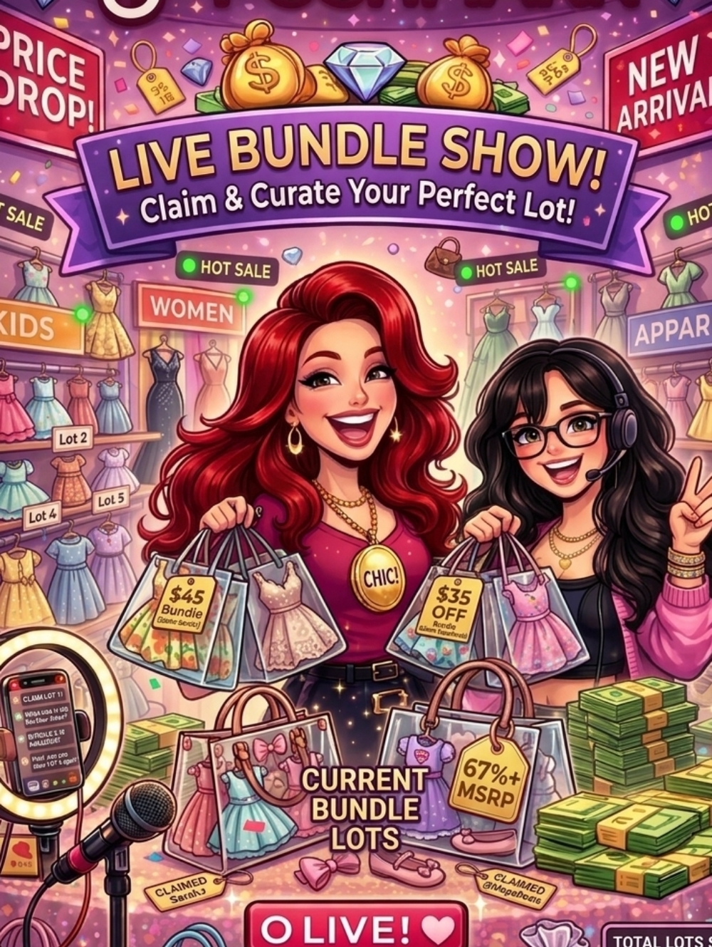 LIVE~ 🏠EVERYTHING MUST GO! $5 Deals + Community Share Show ✨~LIVE - Picture 1 of 2